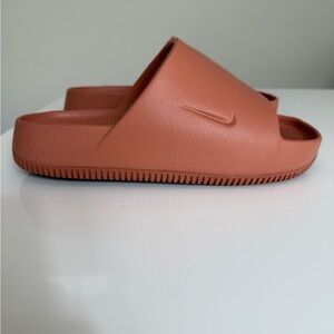 Nike Men's Slip-On Slides in Terracotta